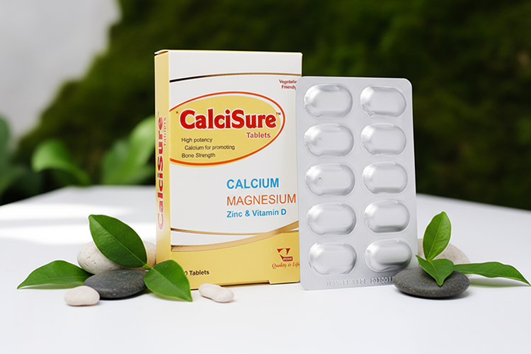 قرص کلسی شور برای تقویت استخوان‌ ها و دندان‌ ها